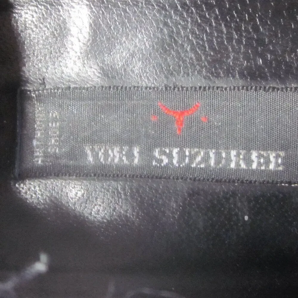 Yoki Suzukee Women's Heels Leather 8 Vintage 90s Office Siren Sculptural Pumps